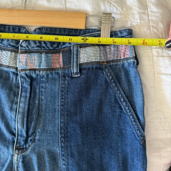 Anthropologie patchwork workwear jeans - Picture 10 of 11